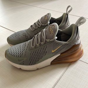 Nike air max army green and gold